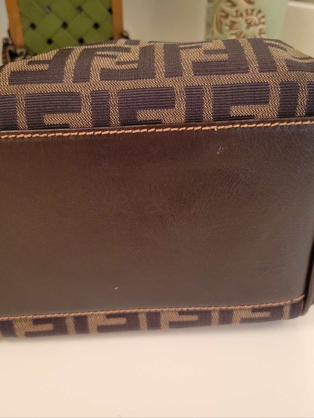 Fendi Zucca Handbag - Picture 11 of 16